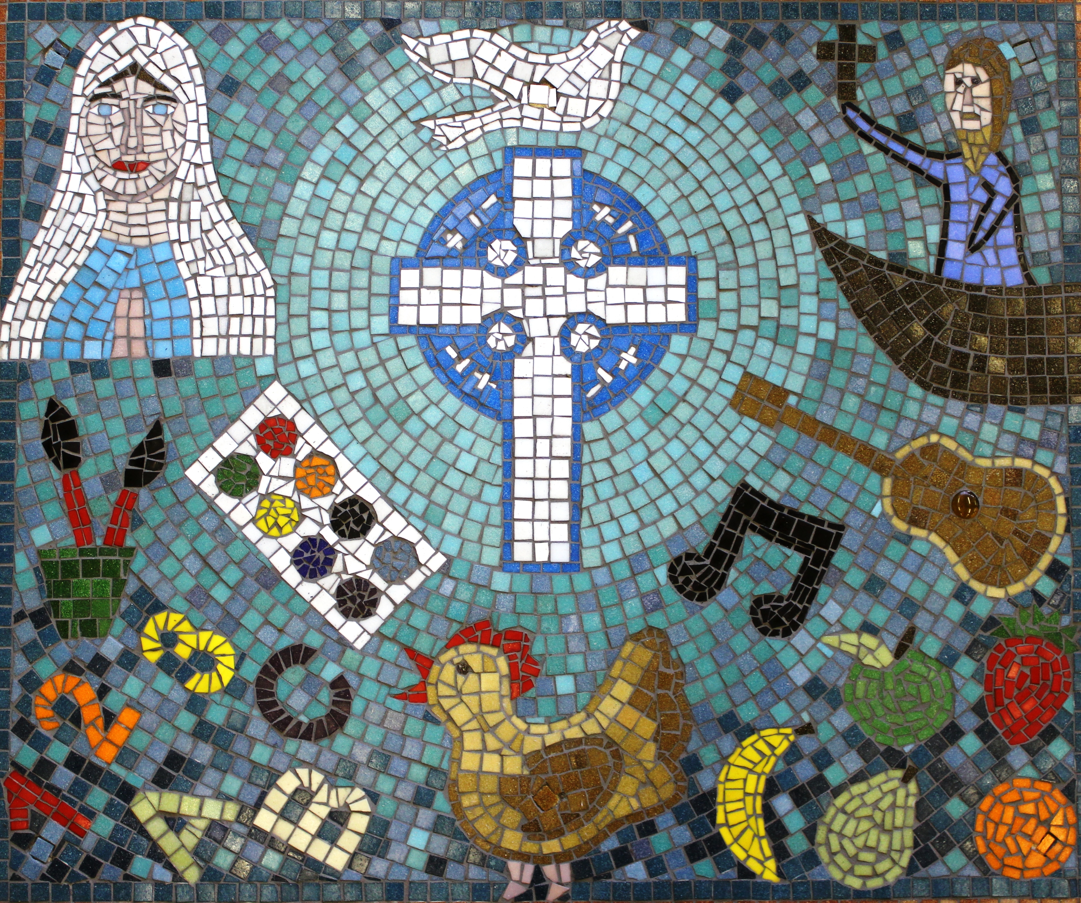 School mosaic 