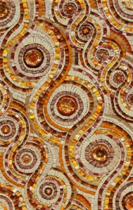 Ganges Karma mosaic by Sue Kershaw