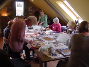 Yorkshire mosaic workshops