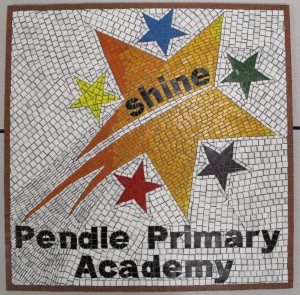 Pendle school mosaic