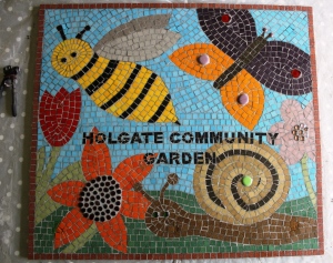 Holgate Community Garden mosaic